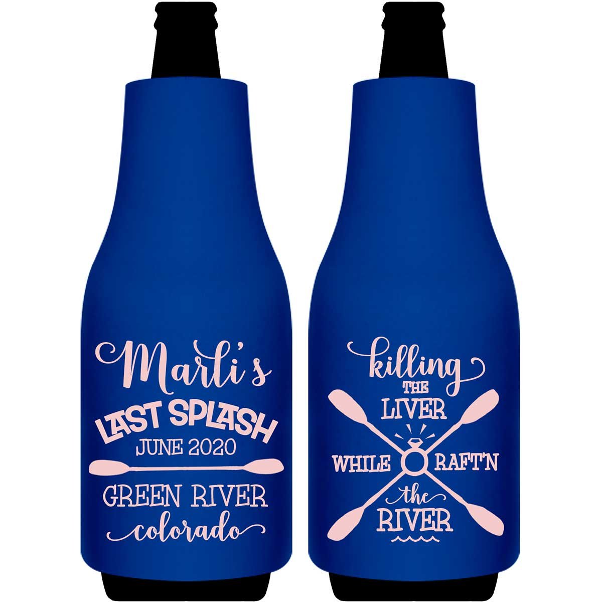 The Last Splash 2A Killing The Liver Foldable Bottle Sleeve Koozies Wedding Gifts for Guests