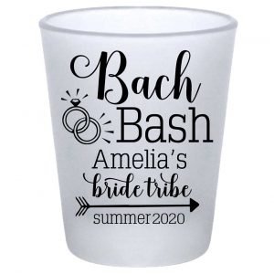 Bride Tribe Bachelorette Bash 1A Standard 1.75oz Frosted Shot Glasses Rustic Bachelorette Party Gifts for Guests
