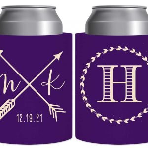 Love Arrows 2A Classic Thick Foam Can Koozies Boho Wedding Gifts for Guests